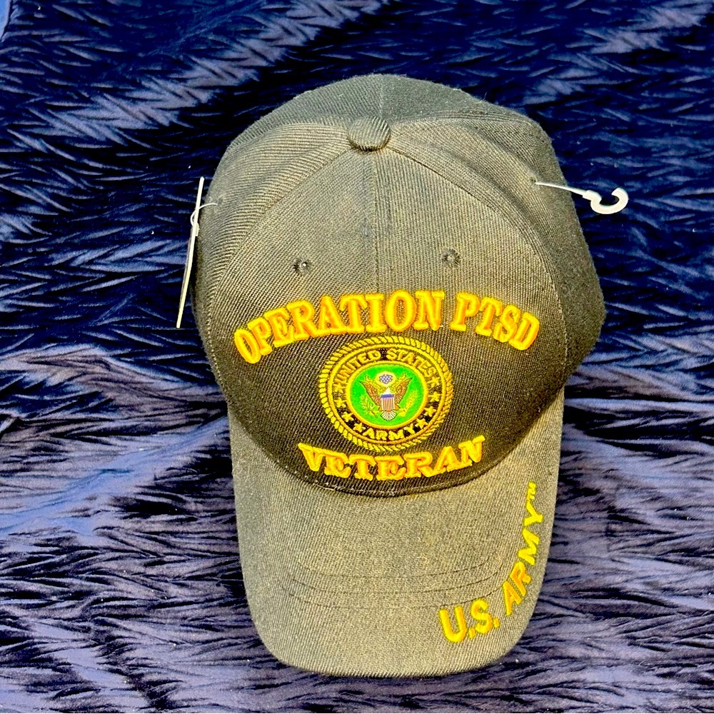 Operation PTSD Veteran hat. NEW!!